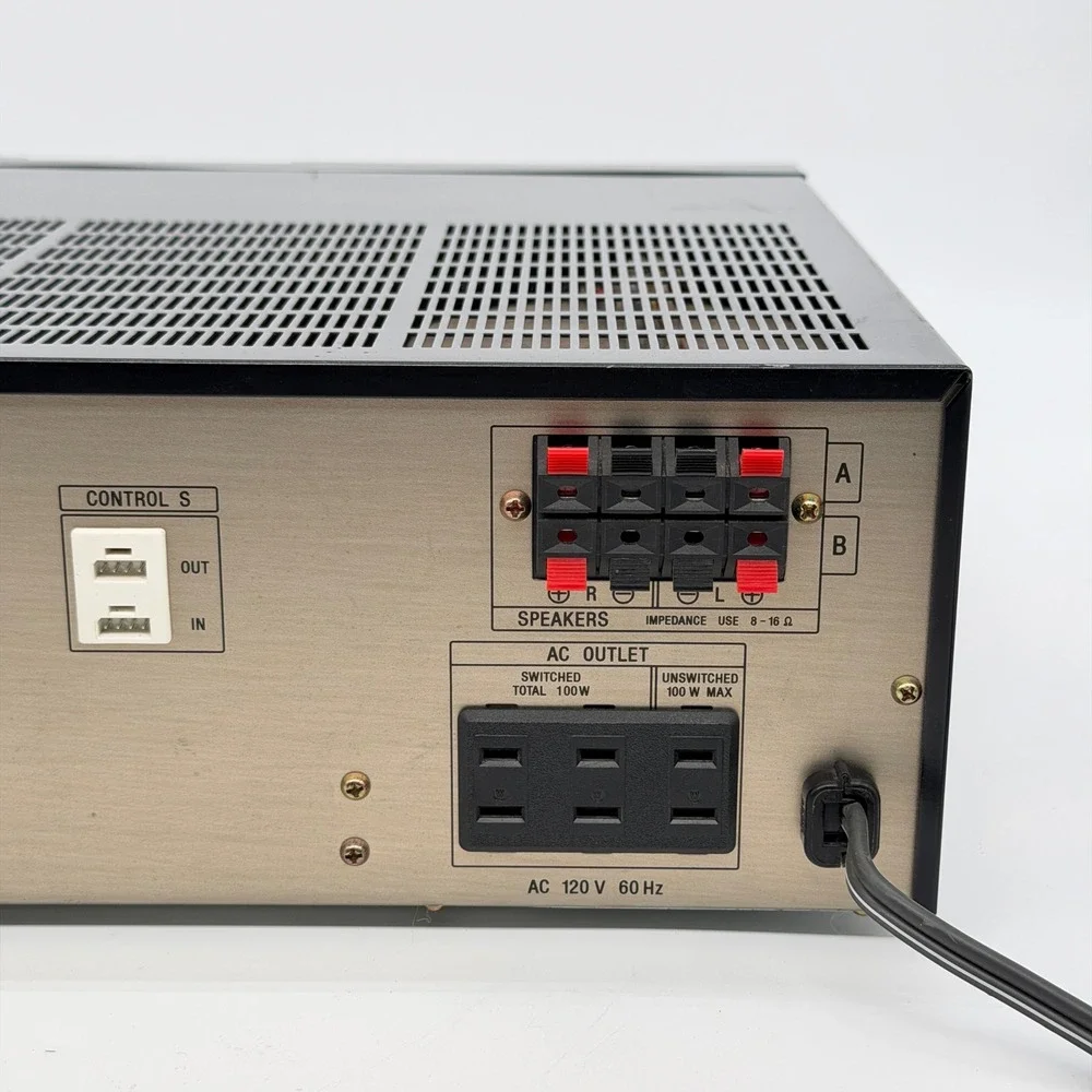 Sony TA-AX530 Integrated Stereo Amplifier AV Control Center Made in Japan Black